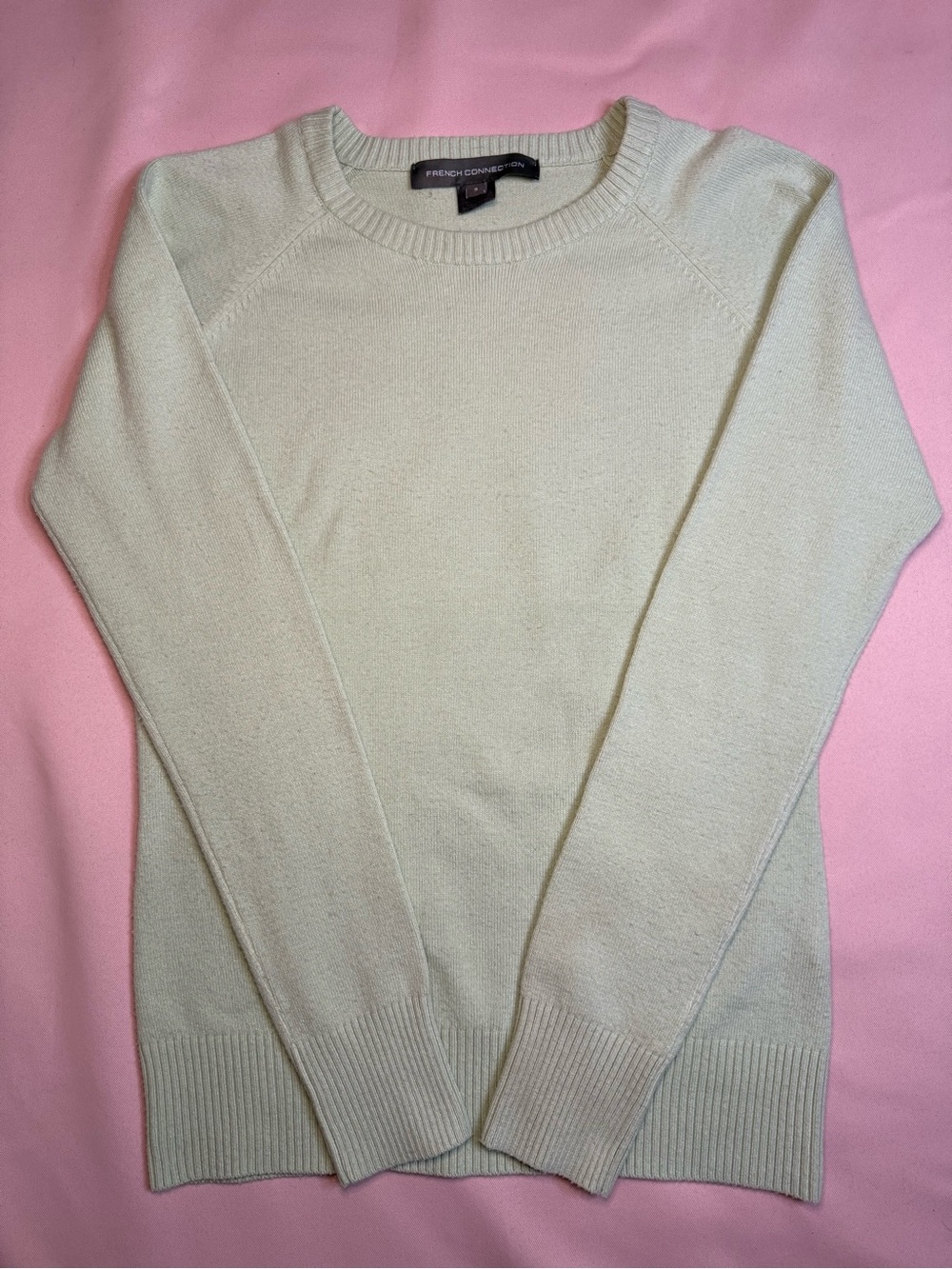 French Connection - Spring Green Crewneck Sweater - Size S